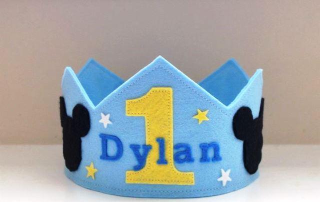 gorro corona de fiesta