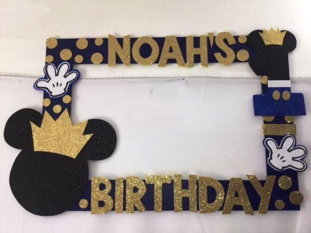 marco de fotos mickey mouse principe