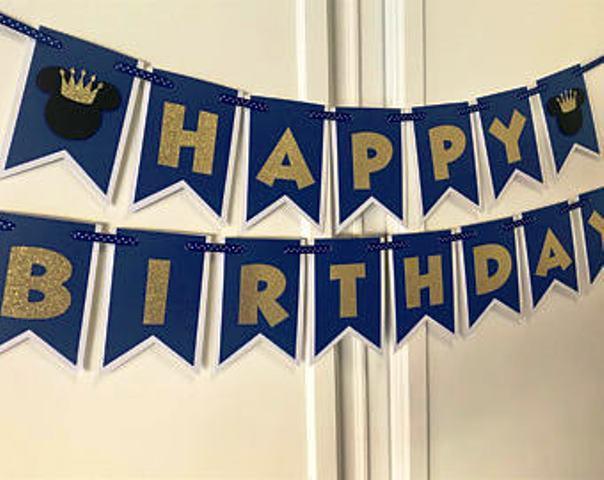 decoracion cumpleaños Cumpleaños temático de Mickey Mouse príncipe azul real