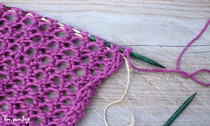 Linea de vida tejido