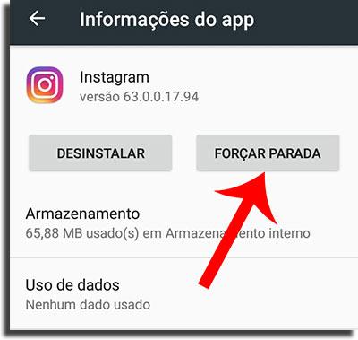 las historias no cargan la aplicación cogida 2
