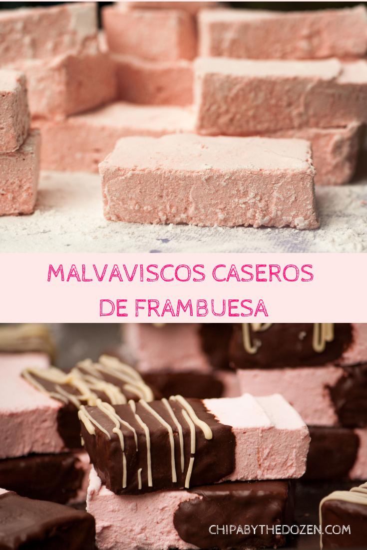 Malvaviscos Caseros de Frambuesas