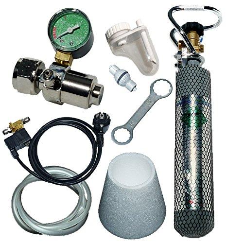 Equipo profesional para inyectar CO2 en el acuario