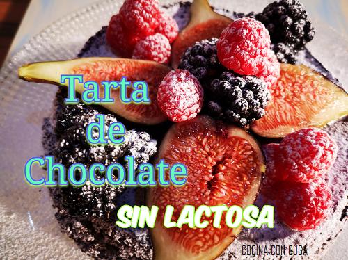 tarta casera de chocolate