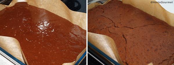 Brownie de chocolate con nueces paso 6