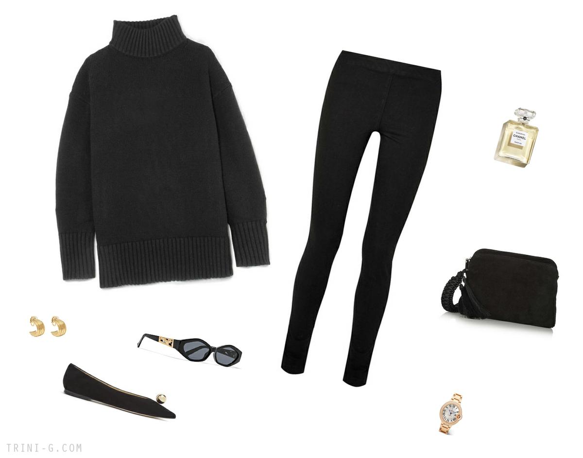 Trini | The Row leggings Proenza Schouler sweater