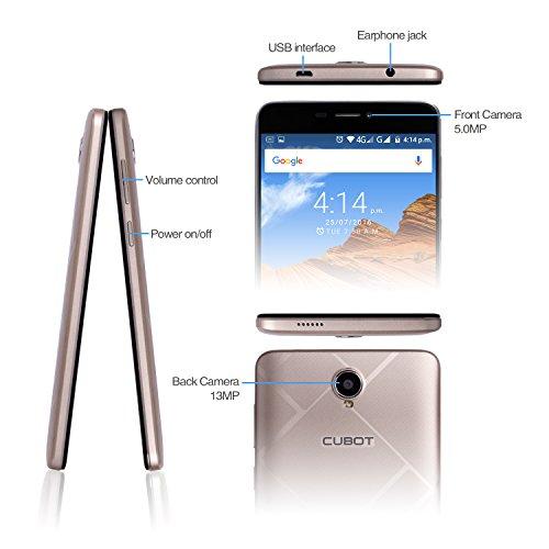 CUBOT Max - Smartphone Libre 4G Android 6.0, (Pantalla táctil 6.0
