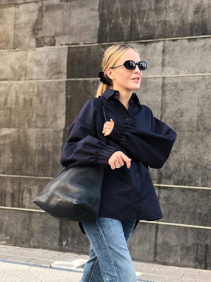 Trini | Acne Studios jeans Céline shirt