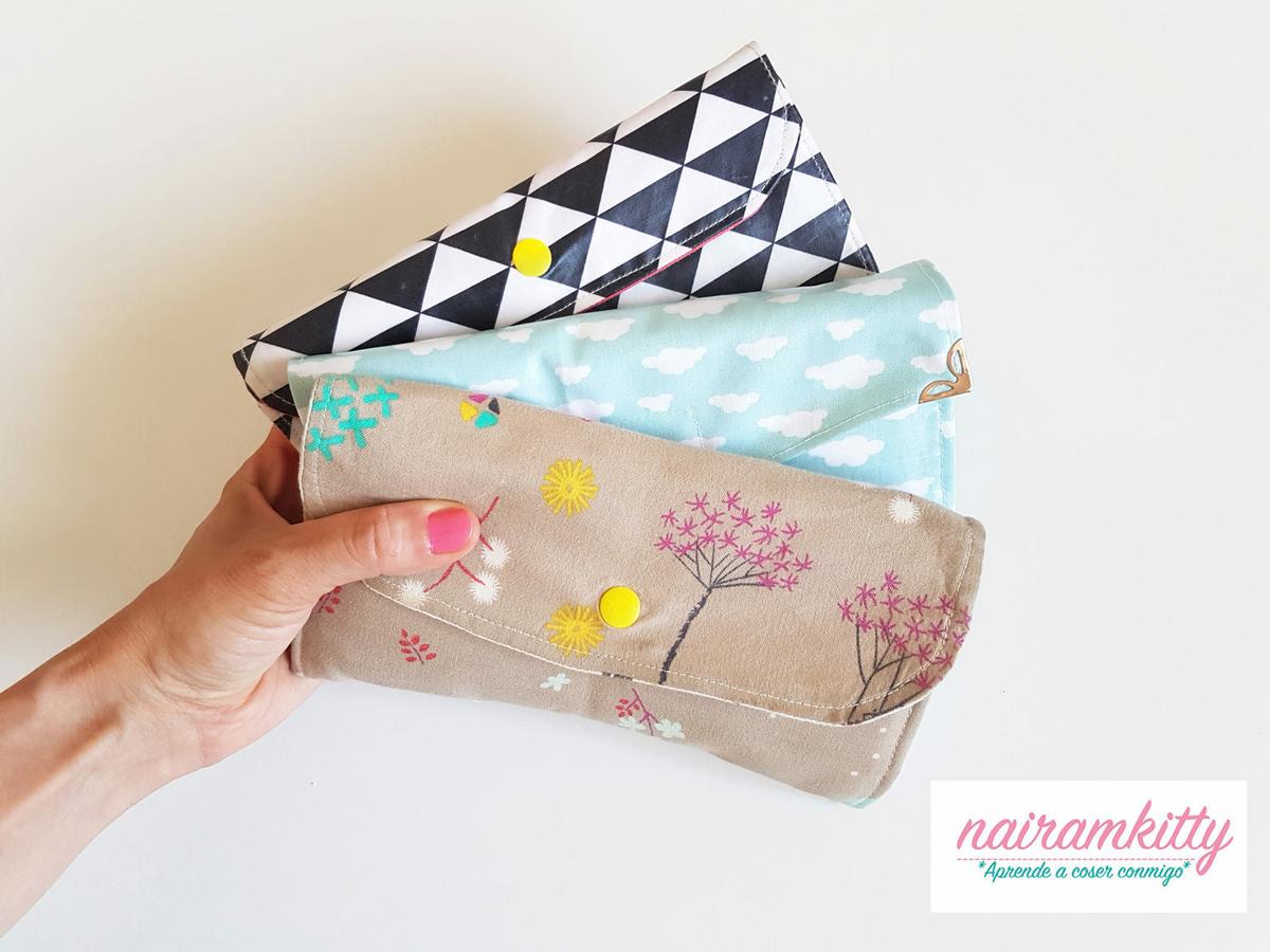 cartera monedero tres opciones