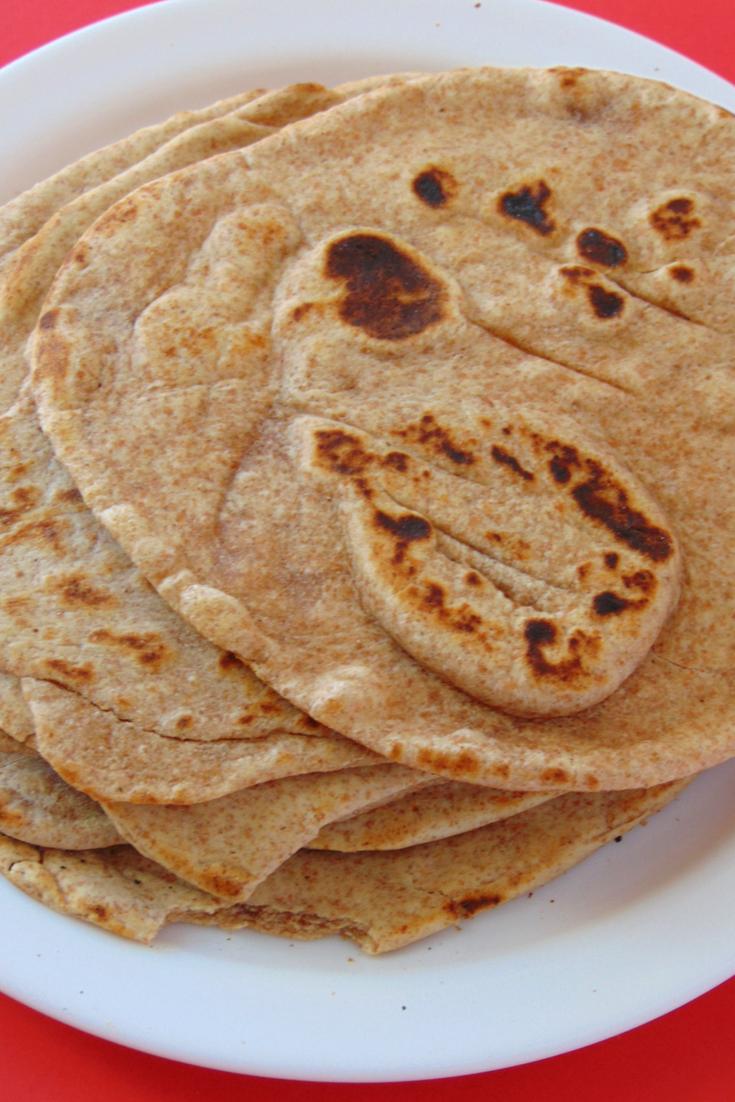 tortillas de harina de espelta integral