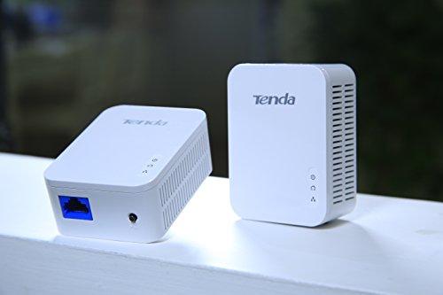 Tenda PH3 Adaptador de Red Gigabit Powerline (1000Mbps, Puerto Gigabit, Ahorro de energía, Plug & Play, Compatible con Otros adaptadores...