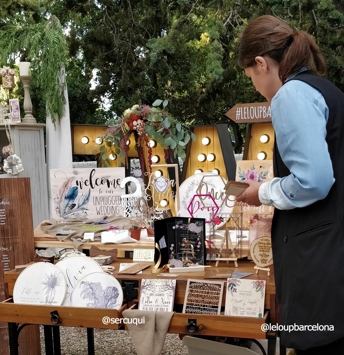 ser cuqui the wedding market leloupbarcelona leloup