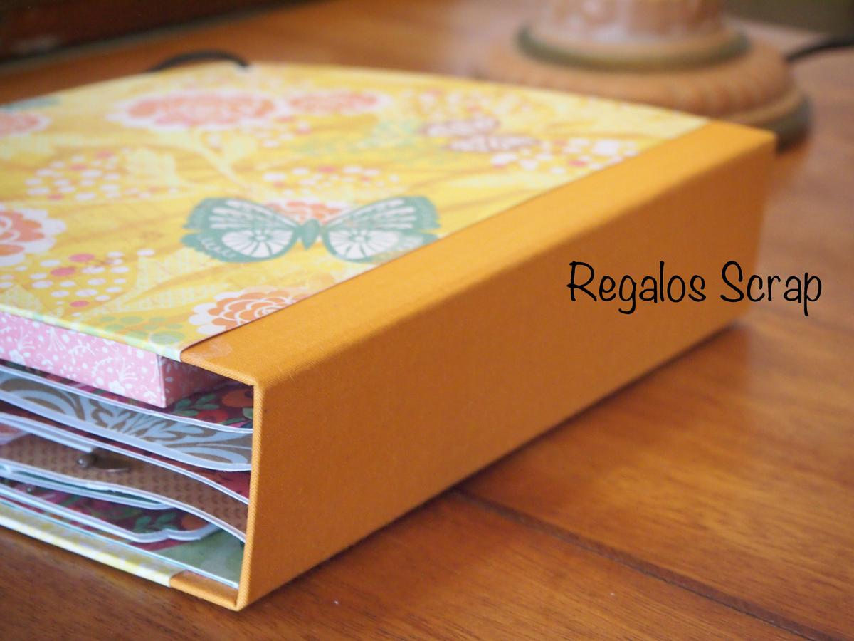 Vista lateral del encuadernado