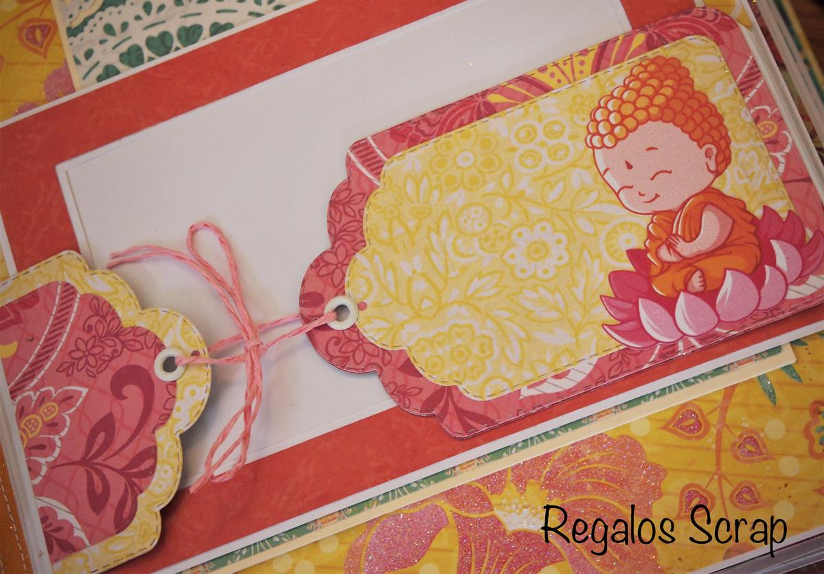 Detalles del libro hecho a mano. Budita