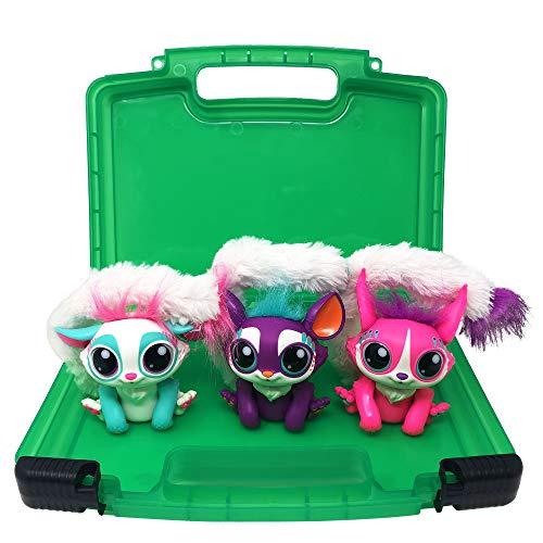 Life Made Better Toy Case, Compatible with Mattel Lil Gleemerz Dolls, This Box is Not Made by Mattel Lil Gleemerz, Stores Up to 5 Dolls, Green
