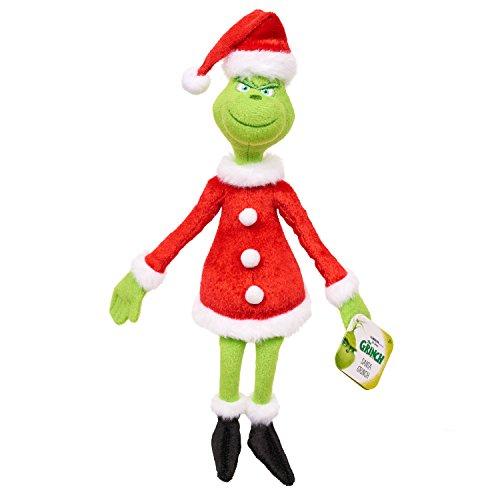 Grinch 8" Beans Plush Santa Suit