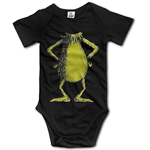 Unisex Grinch Dr. Seuss Christmas Story Baby Rompers Baby Onesie Short Slev
