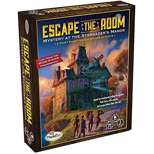 ThinkFun Escape the Room Stargazers Manor - An Escape Room Experience in a Box For Age 10 and Up