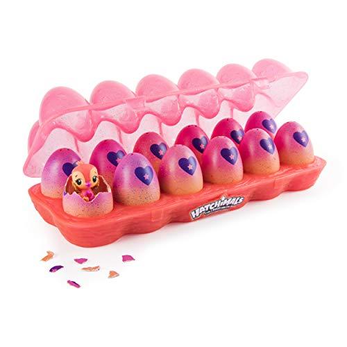Hatchimals CollEGGtibles Neon Nightglow 12-Pack Egg Carton with Season 4 Hatchimals CollEGGtibles Amazon Exclusive, for Ages 5 and Up