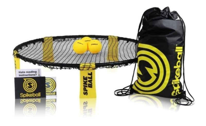 El popular juego spikeball