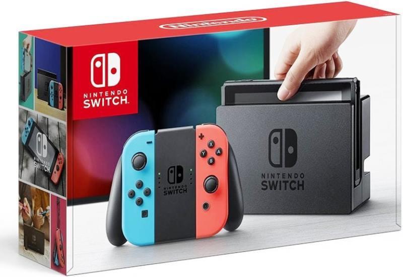 Consola de Nintendo Switch en Neon