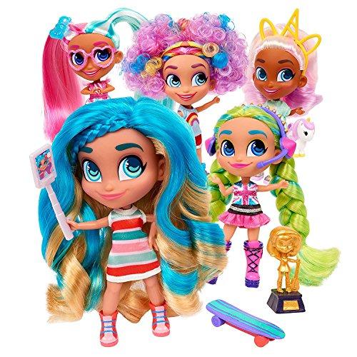 Indoor toys Kids Girls Toys Hairdorables Dolls Hairdorables ‐ Collectible Surprise Dolls and Accessories: Series 1 (Styles May Vary) 1, Multicolor And BONUS (1) UNICORN LIPGLOSS