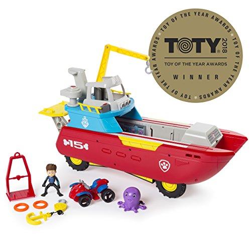 Nickelodeon Paw Patrol Sea Patrol - Sea Patroller Transforming Vehicle with Lights and Sounds