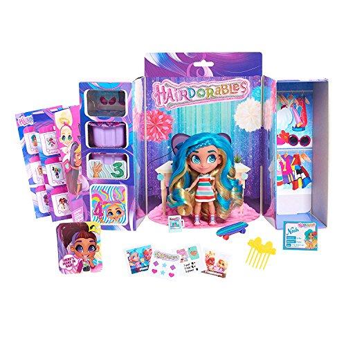 Indoor Toys Kids Girls Toys Hairdorables Dolls Hairdorables ‐ Collectible Surprise Dolls and Accessories: Series 1 (Styles May Vary) 1, Multicolor And BONUS (1) UNICORN LIPGLOSS