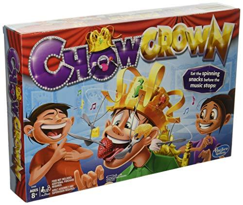 Chow Crown Game Kids Electronic Spinning Crown Snacks Food Kids & Family Game Ages 8 and Up