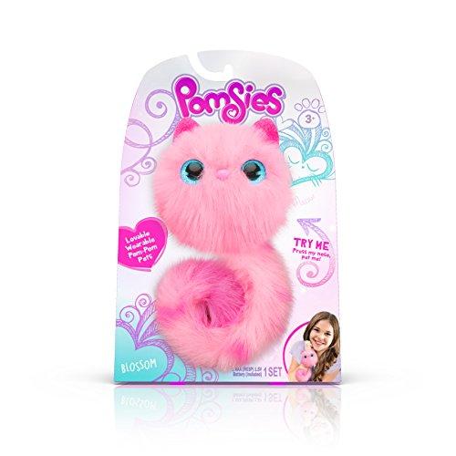 Pomsies Blossom Plush Interactive Toys, Pink