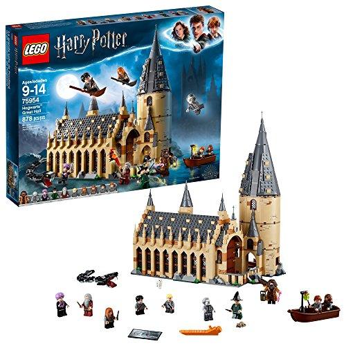 LEGO 75954 Harry Potter Hogwarts Great Hall Building Kit - 878 Pieces