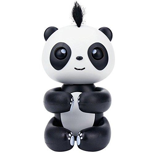 Happy Panda, Baby Panda, Daluo Electronic Interactive Lovely Panda Toys for Christmas, for the Birthday, for a Special Day Presents (Black)