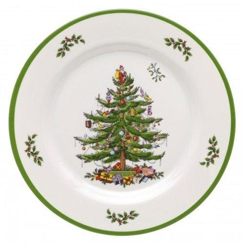 Spode Christmas Tree Melamine Dinner Plate, Set of 4