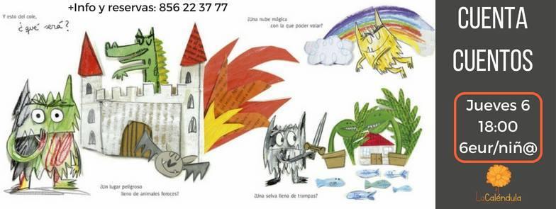 Cartel de cuentacuentos 
