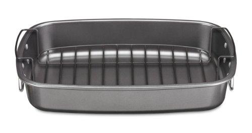 Cuisinart CSR-1712R Ovenware Classic Collection 17 by 12-Inch Roaster with Removable Rack