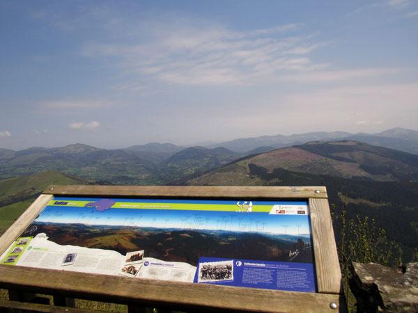 Entendemos por qué Kolitza es bocinero. Desde aquí se dominan todas las Encartaciones.
