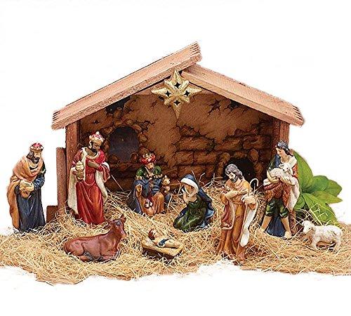 9pc Holiday Nativity Set
