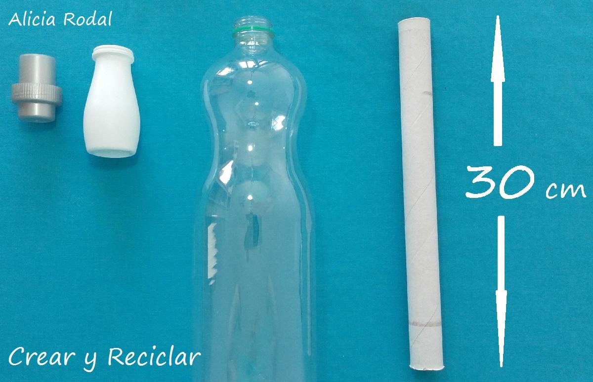 Lumiere DIY con reciclaje La Bella y La Bestia