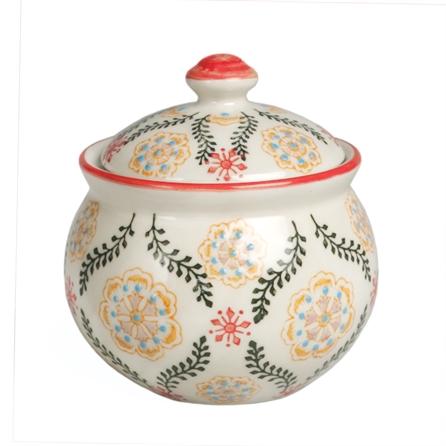 Azucarero De Cerámica Diseño Barcelon