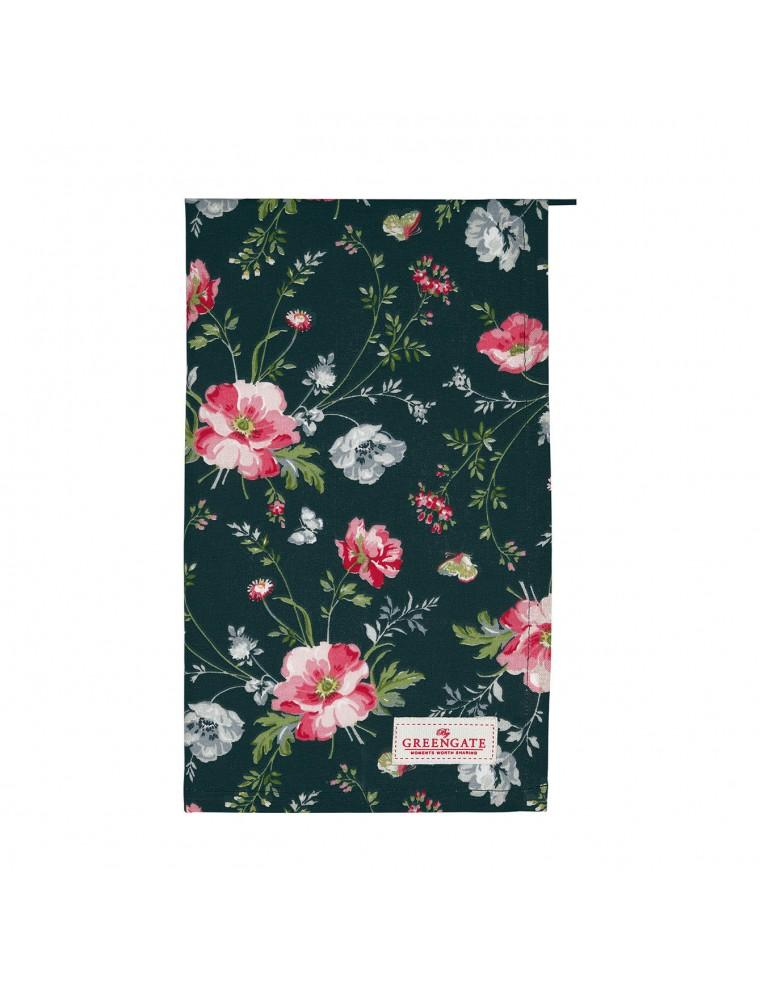 PAÑO DE COCINA MEADOW BLACK GREEN GATE