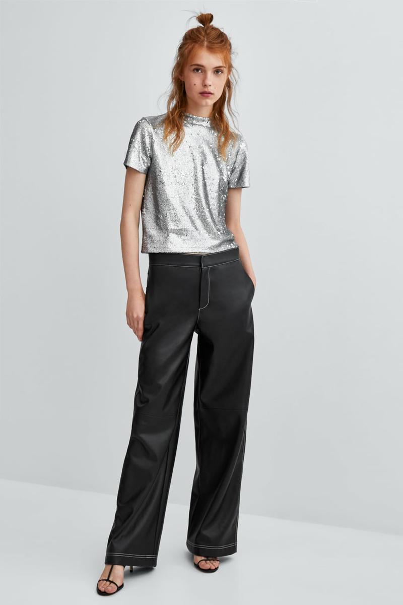 glam look, top brillante