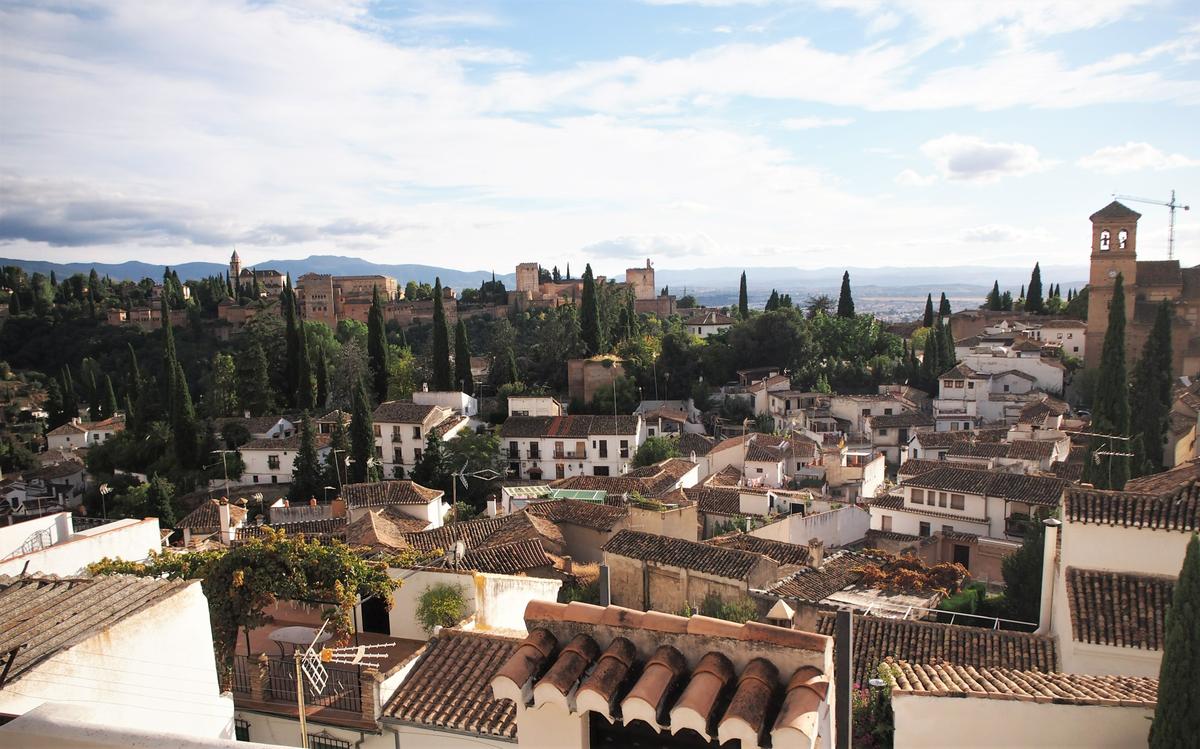 Vista de la Alhambra desde el Sacromonte