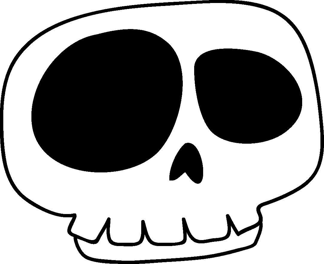 Cómo dibujar una calavera de halloween