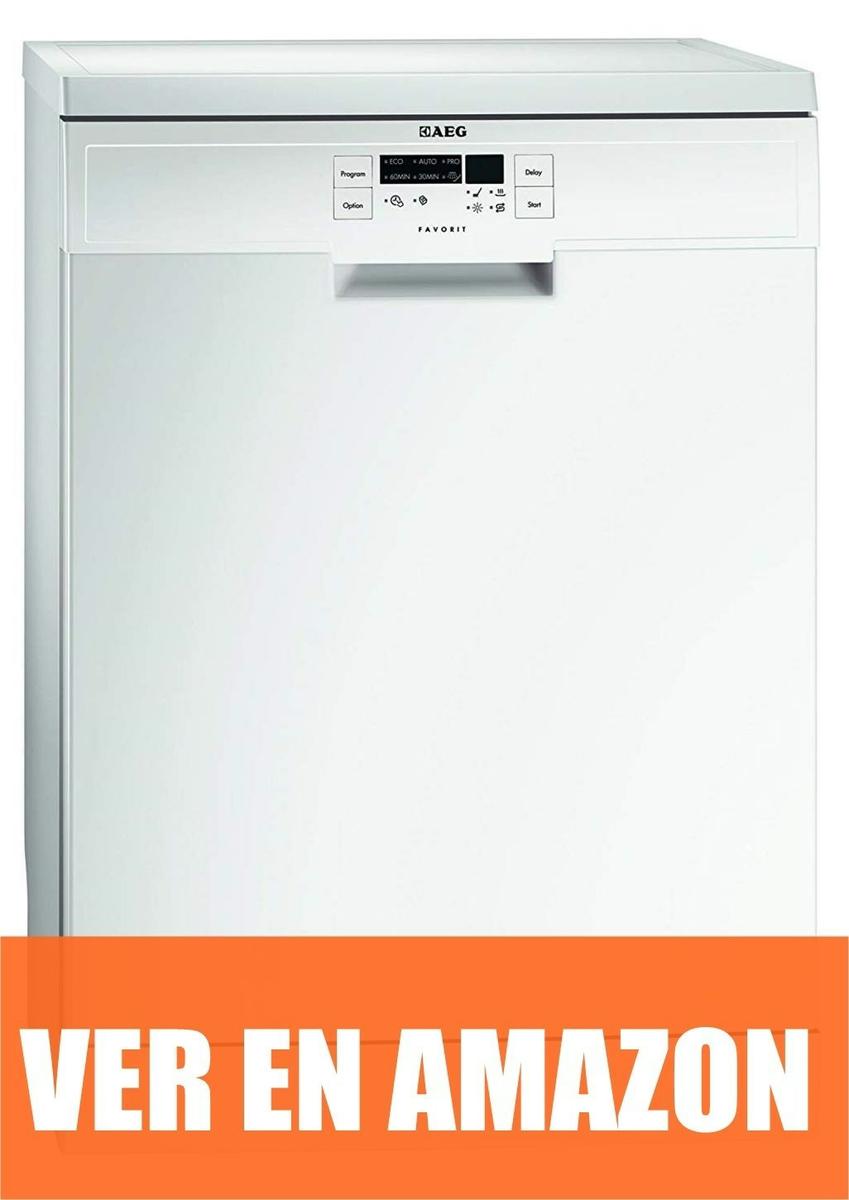 AEG F56312W0 - Lavavajillas con 6 Programas