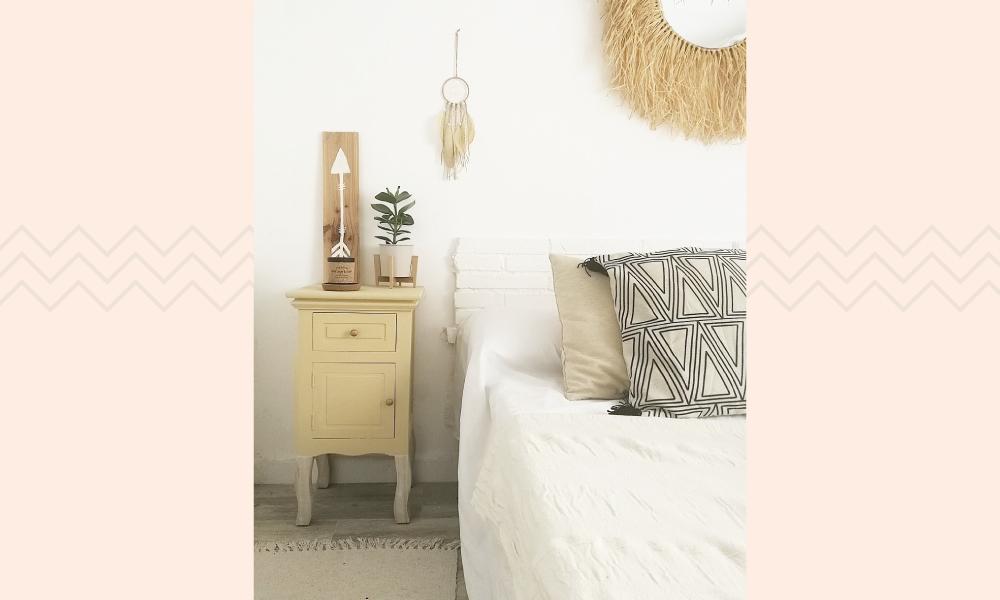 DIY La alegria de mi casa Transformar una mesita Conforama Resultado final