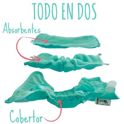 Pañal todo en dos