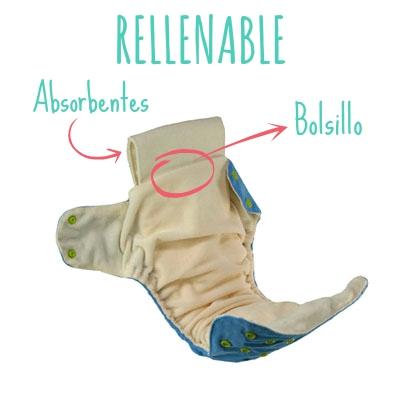 PaÃ±al de tela rellenable ecomimos