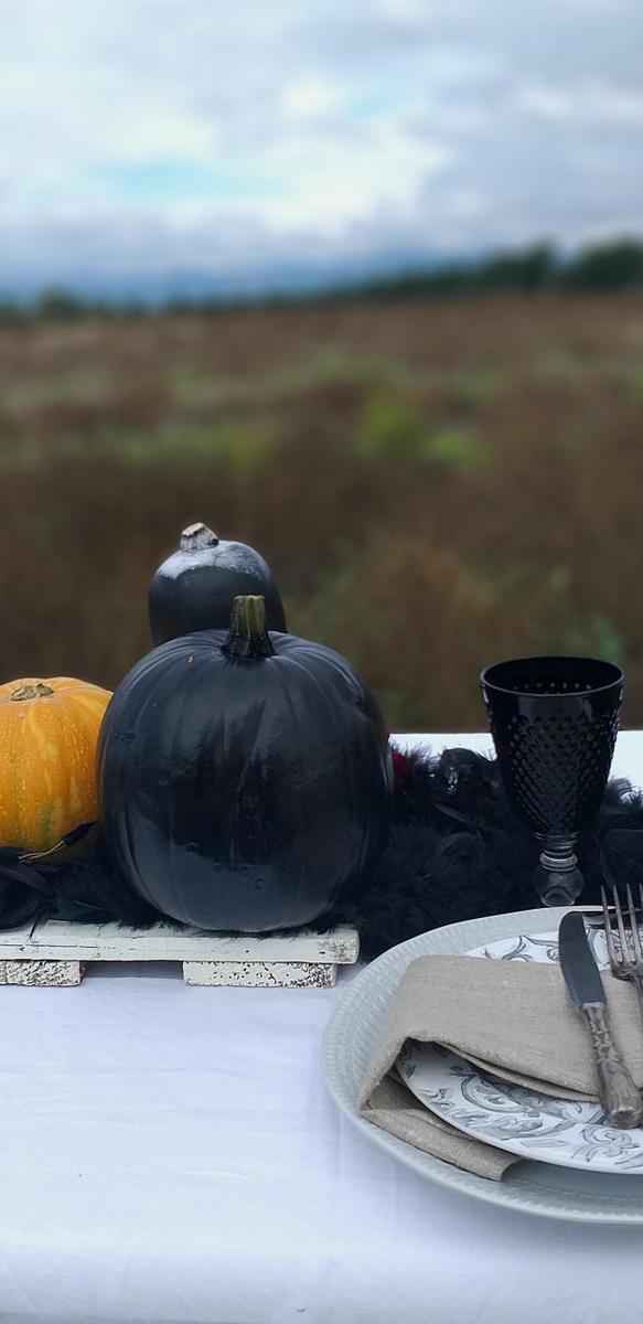 como-decorar-la-mesa-con-calabazas