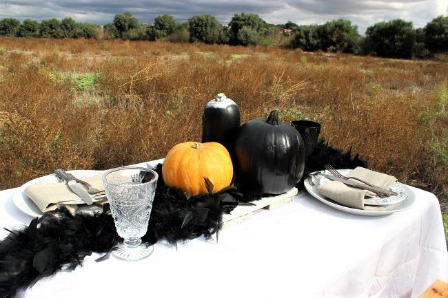 como-decorar-la-mesa-con-calabazas