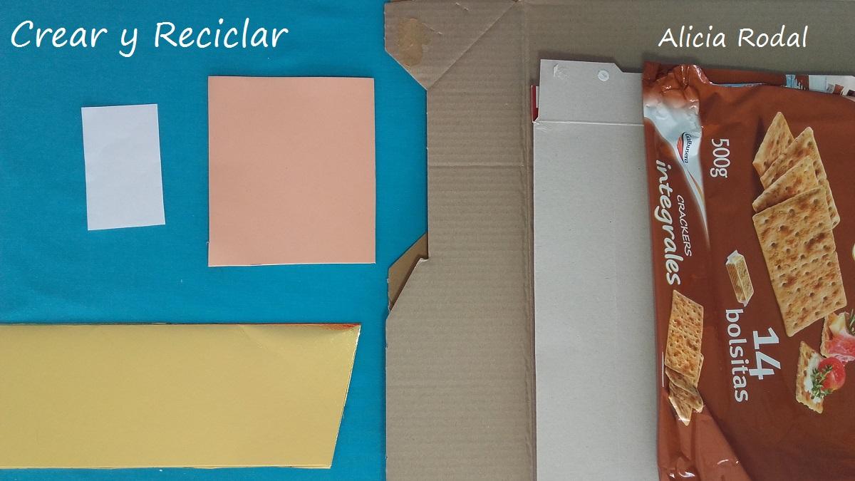 Materiales para hacer Ding Dong de La Bella y La Bestia con reciclaje